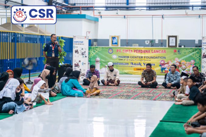 Berbagi Berkah bersama Anak Yatim dan Karyawan